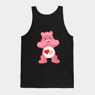 Love - a - lot bear sticking tongue out Tank Top